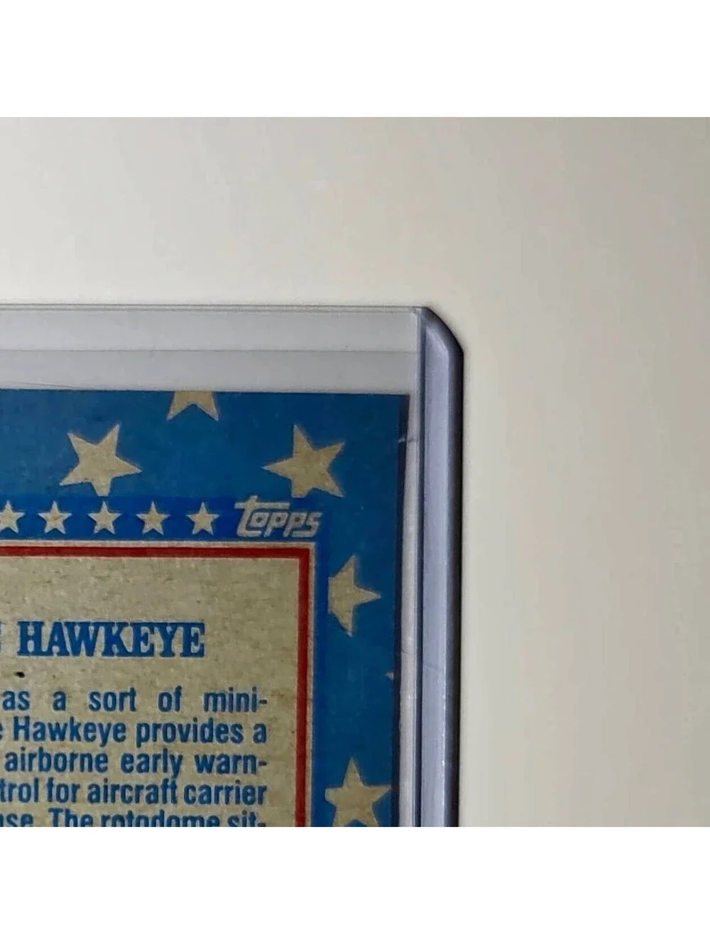 E-2C Hawkeye 1991 Topps Desert Storm #172 Card